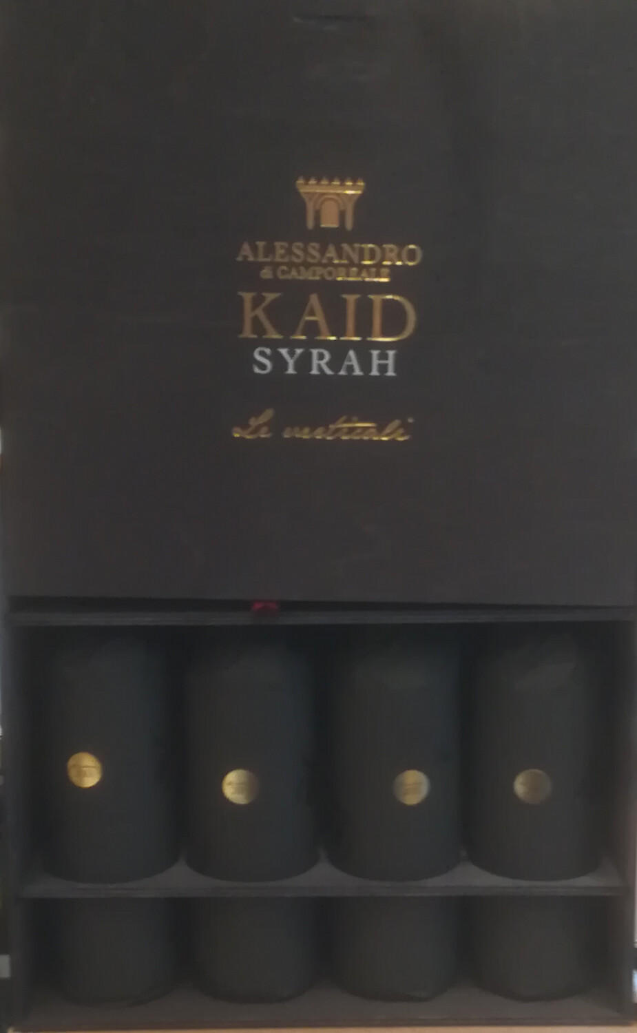 KAID Syrah Sicilia DOC &quot;La verticali&quot; 4 x 0,75 2016/17/18/19 BIO