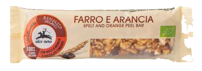 Dinkelriegel mit Orange 22g BIO