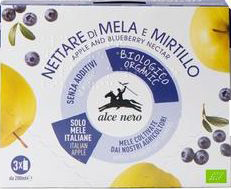 Apfel-Heidelbeernektar, 3x200ml BIO