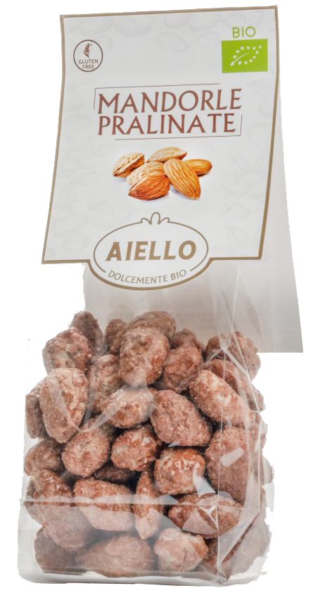Mandelpralinen kandiert 100g BIO/VEGAN