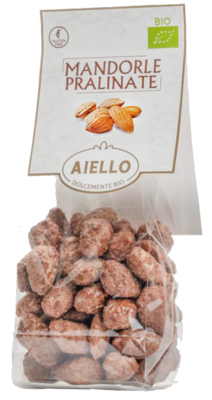Mandelpralinen kandiert 100g BIO/VEGAN