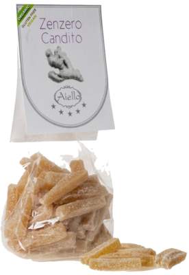Kandierter Ingwer mit Zucker 75g BIO