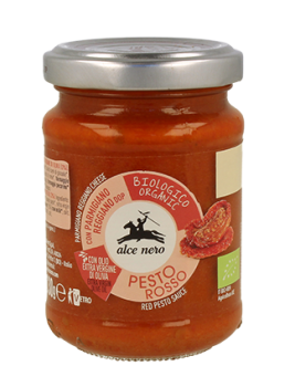 Pesto Rosso mit getrockneten Tomaten130g BIO