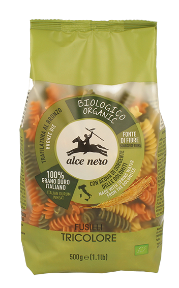 Fusilli &quot;Tricolore&quot; 500g BIO
