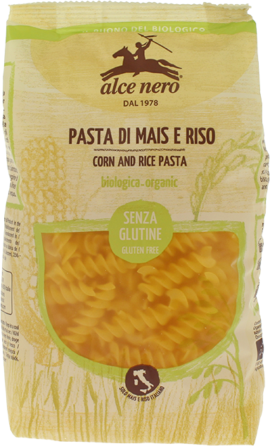 Fusilli glutenfrei (Mais- und Reismehl) 250g BIO