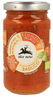 Tomatensauce mit Basilikum, BIO 200g
