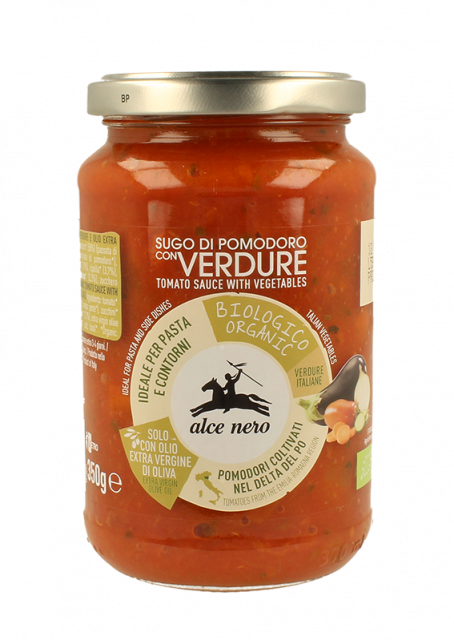 Tomatensauce mit Gemüse 350g BIO