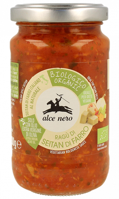 Vegetarische Bolognese mit Dinkel-Seitan 200g BIO