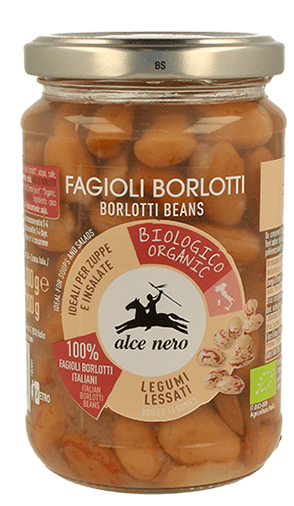 Bohnen Borlotti gekocht 300g BIO