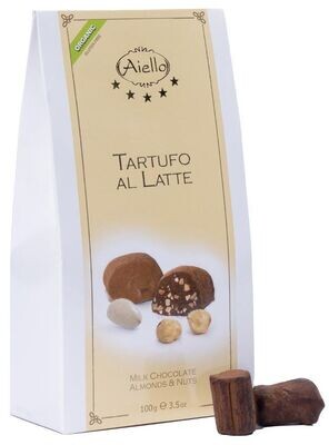 Trüffel aus Milchschokolade 100g BIO