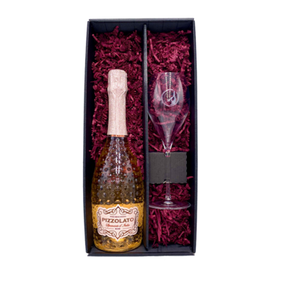 GESCHENKSET &quot;ROSÈ MIT GLAS&quot;