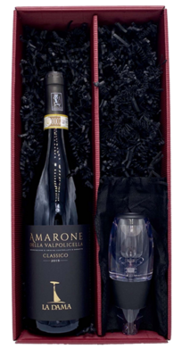GESCHENKSET &quot;AMARONE MIT DEKANTER&quot;