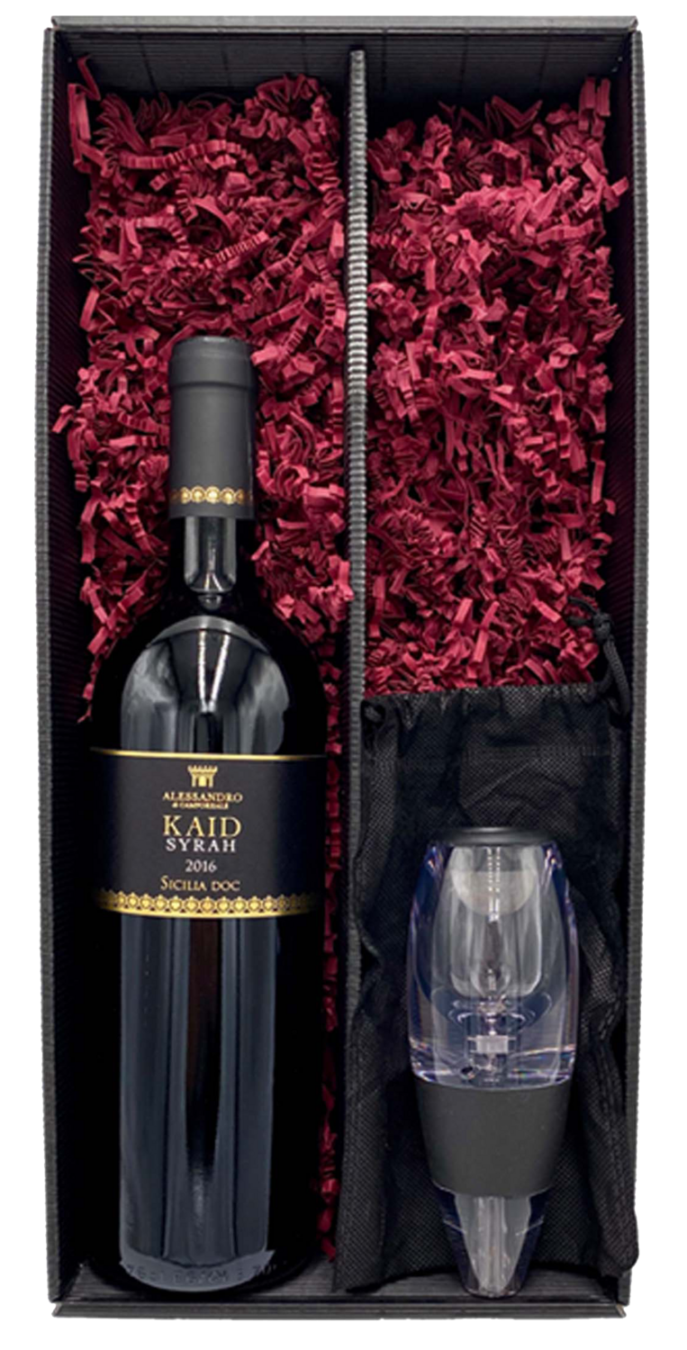 GESCHENKSET &quot;SYRAH MIT DEKANTER&quot;