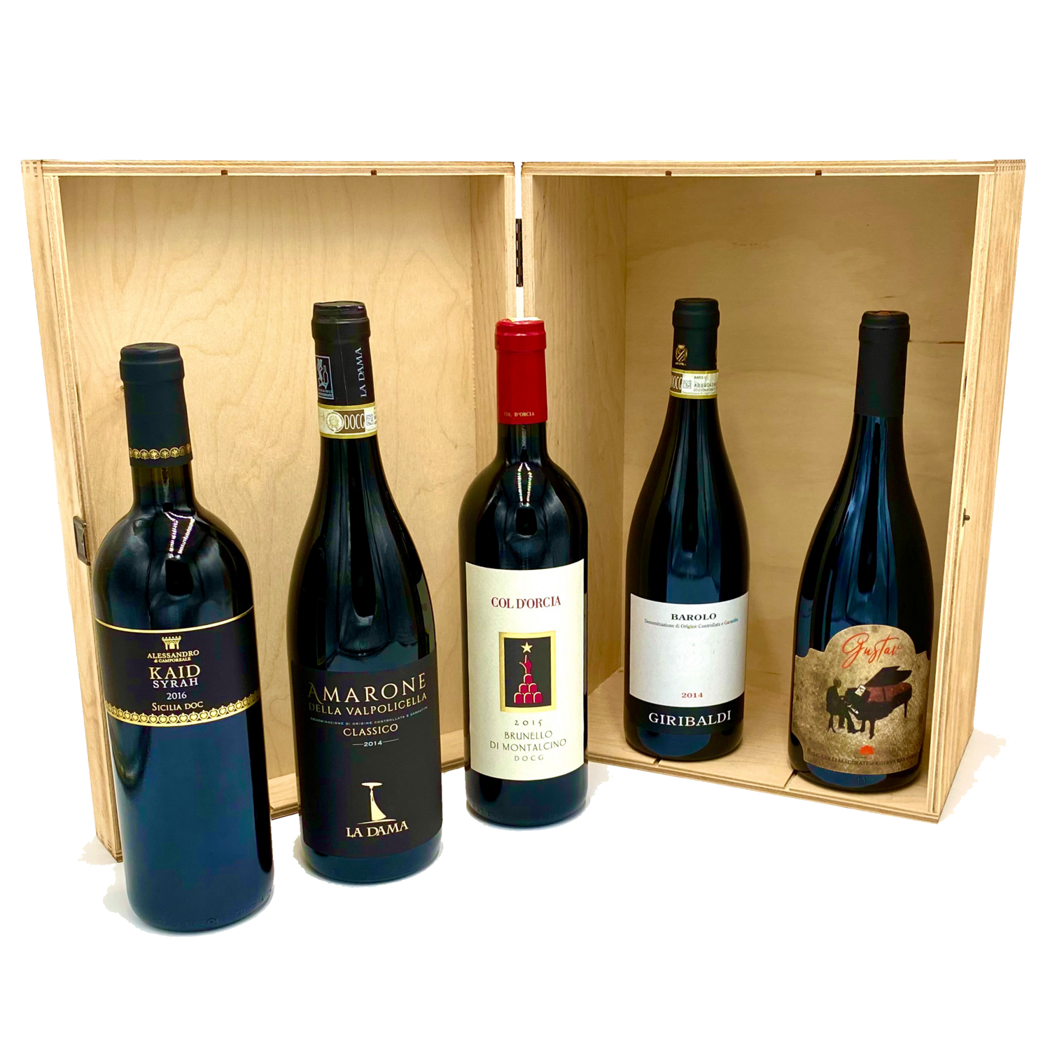 Geschenkset Weinreise rot