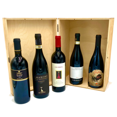 Geschenkset Weinreise rot