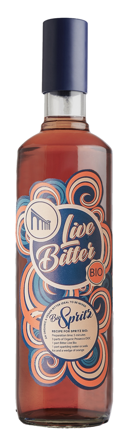 Italian Aperitiv &quot;Live Bio Bitter&quot; 0,7 BIO/VEGAN