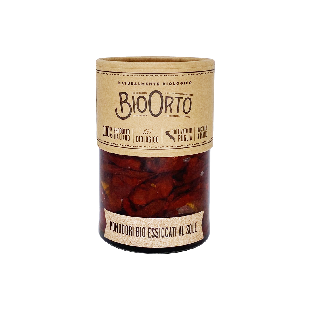 Sonnengetrocknete Tomaten in Olivenöl extra vergine 360g BIO