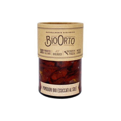 Sonnengetrocknete Tomaten in Olivenöl extra vergine 360g BIO