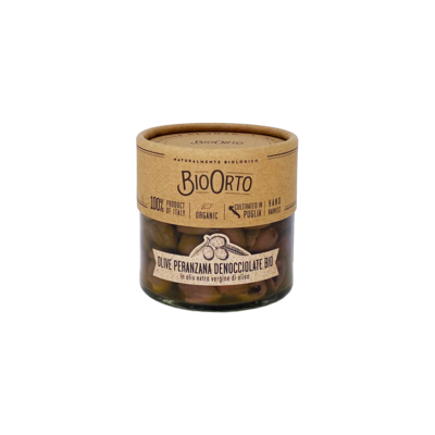OLIVEN Peranzana in Olivenöl extra vergine 180g BIO