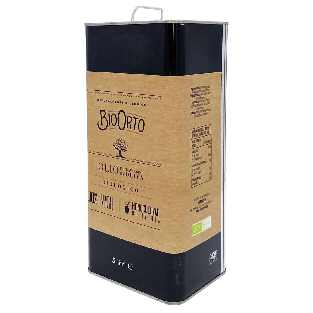 Ogliarola extra vergine Olivenöl BIO 5000ml BIO