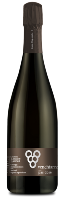 Spumante PAS DOSÈ Blanc de blancs 40 mesi BIO