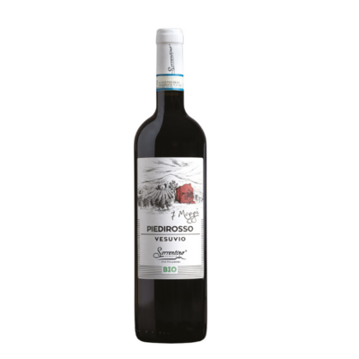 Piedirosso Vesuvio &quot;7 MOGGI&quot; Rosso DOC 2021  0,75 BIO