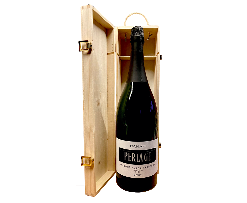 CANAH Valdobbiadene Prosecco Superiore DOCG JEROBOAM 3L brut BIO/VEGAN