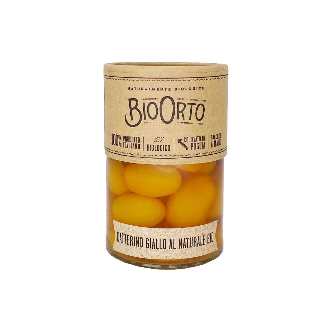 Pflaumentomaten gelb 370ml BIO