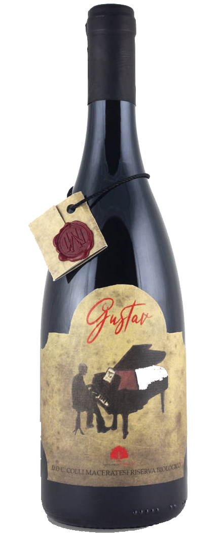 GUSTAV Colli Maceratesi rosso DOC Riserva 0,75 2018 BIO
