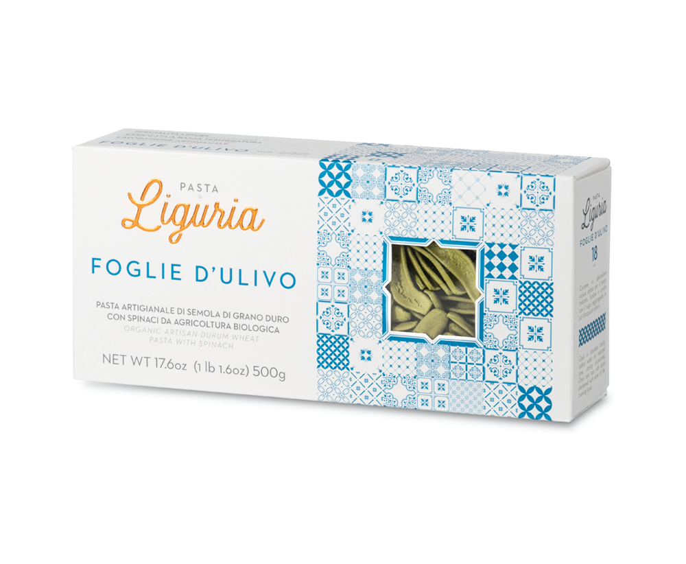 Foglie D'ULIVO Pasta di Liguria 500g   Bio