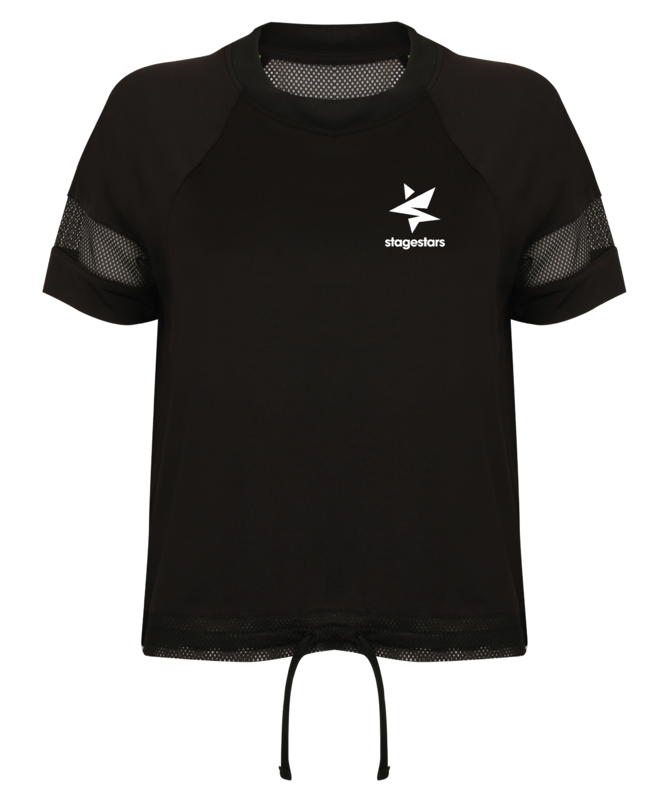 Stagestars Mesh panel over T-shirt