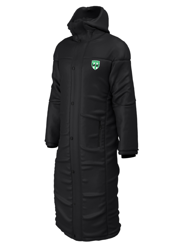 Mole Valley Girls Coaches FC contoured thermal jacket / coat