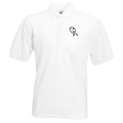 ASTC Polo, Colour: White, Fit: Standard