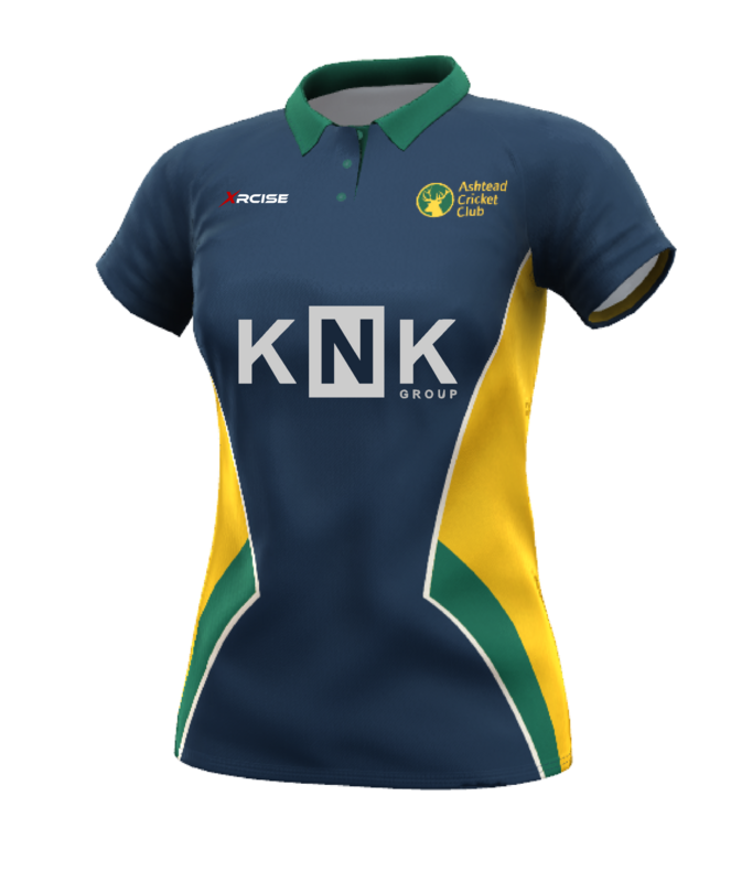 Ashtead CC 2022 Girls playing shirt