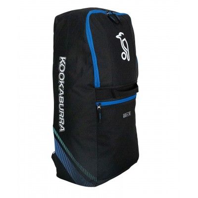 KOOKABURRA CRICKET BAG DUFFLE BLACK/BLUE