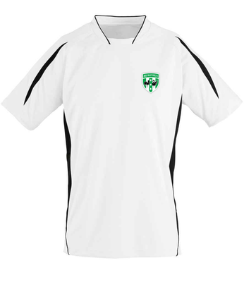 Mole Valley Girls 2023 white training shirt