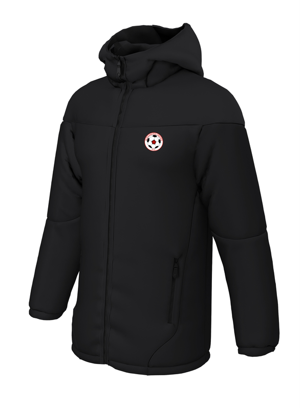 Alexandra Utd Coaches contoured thermal jacket / coat
