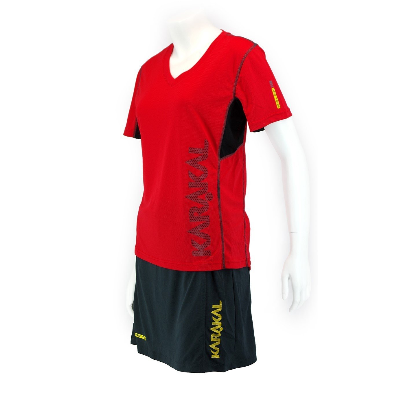 Karakal Pro Tour Lady Tee Red Karakal Pro Tour Lady Tee Red