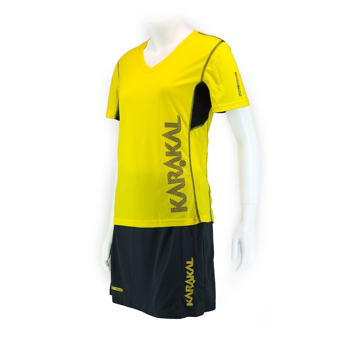 Karakal Pro Tour Lady Tee Yellow Karakal Pro Tour Lady Tee Yellow