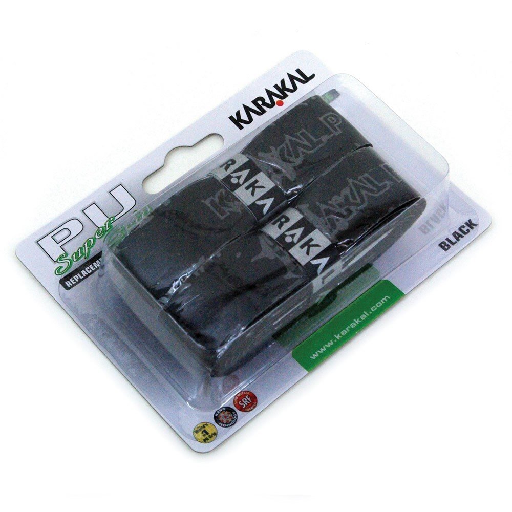 Karakal PU Super Grip Black - Pack of 2 Karakal PU Super Grip Black - Pack of 2