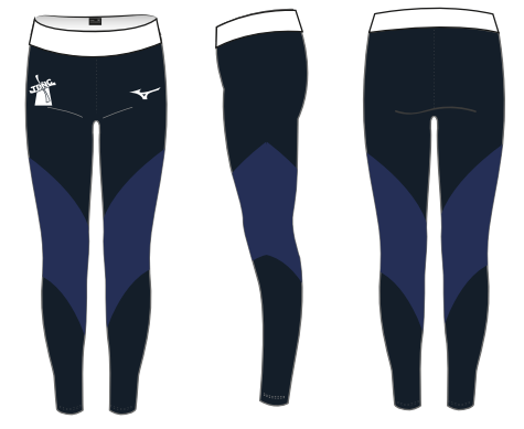 Mizuno Downs Netball Club Senior team leggings