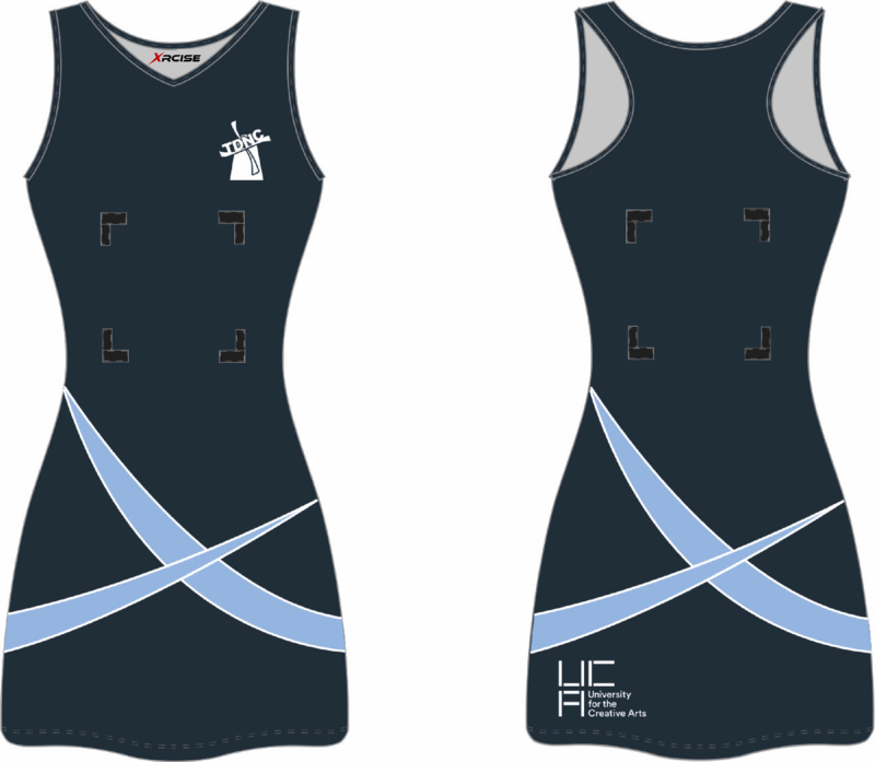 The Downs Netball Club Senior team dress