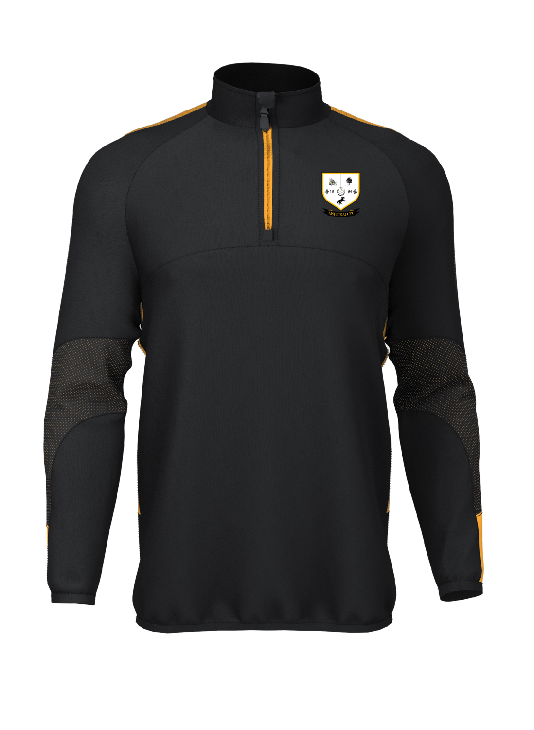 Ashtead FC 1/4 zip overtop