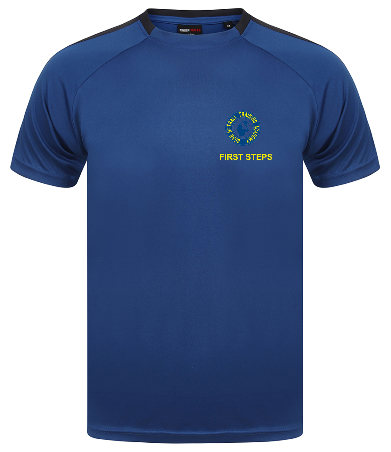 Shan Netball Training Academy First Steps T-shirt, with free childrens size 9-12 socks*