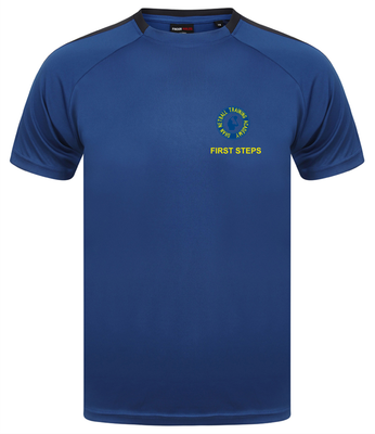 Shan Netball Training Academy First Steps T-shirt, with free childrens size 9-12 socks* Shan Netball Training Academy First Steps T-shirt, with free childrens size 9-12 socks*