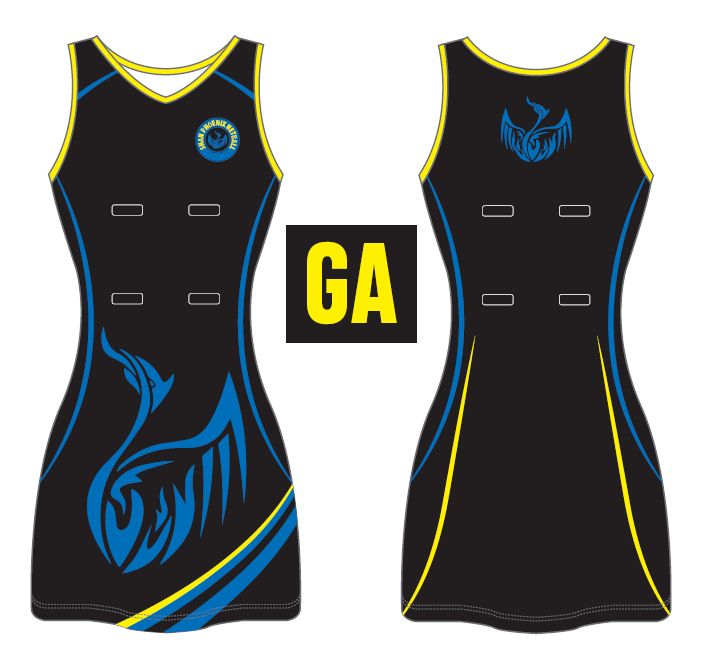 Shan Phoenix Netball Dress