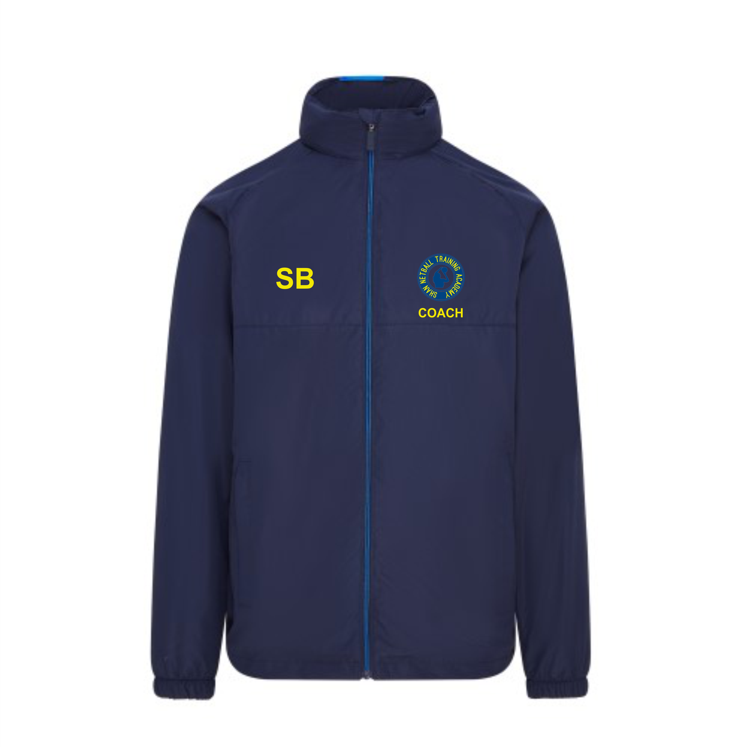 Shan Netball Training Academy Coaches showerproof jacket
