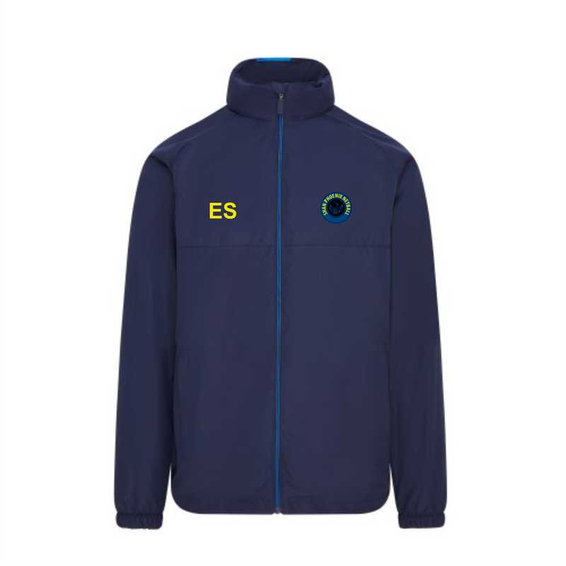 Shan Phoenix Netball Club Coaches showerproof jacket