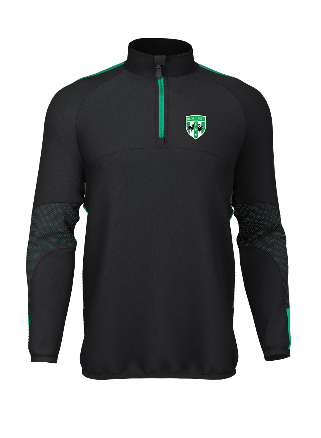Mole Valley Girls Coaches 1/4 zip overtop