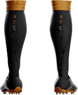 Ashtead FC outfield playing grip socks